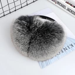 Real Fox Raccoon Fur Hang Ear Cover Warm Winter Earmuffs Headwear Ear Muffs Earmuffs Cold Ear Warmer Ear Protection Headband