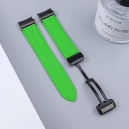 No Gaps Leather Strap for Samsuang Galaxy Watch 6 5 4 40MM 44mm Magnetic Buckle Band Galaxy Watch 6 4 classic 43 47mm 42 46MM
