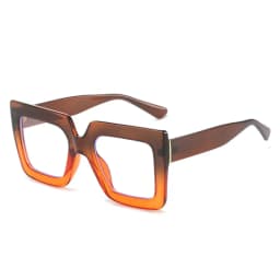 Popular Square Glasses Frame for Women Large Deocration Optical Frames Ladies