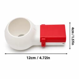 Rafford 1Pc Drill Dust Collector Box Wall Drilling Sawdust Catcher Removable Dust Cup for Clean Home DIY Renovation