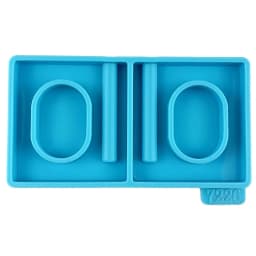 E0BF Napkin Ring Resin Silicone Mold Epoxy Napkin Holder Mould for DIY Craft