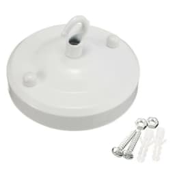 Ceiling Plate Holder Vintage Lamp Base Hook Plate Light Fitting Chandelier Decoration Hanger Pendant Lamp Parts