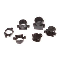 5Pcs M12 Lens Base 18mm Mounting Hole Spacing 6mm 8.5/10/12/13mm High Plastic Lens Holder PCB Board Module Lens Mount Connector