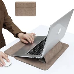 PU Leather Laptop Sleeve Bag For Macbook Air Pro 13 15 16 Case Notebook Cover For 13.3 14 15 15.6 inch Redmi Huawei Dell HP ASUS