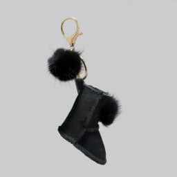 Cute Fur Keychains Hand-sewn Leather Key Chains For Bag Pendants Car Key Fashion Women Couple Festival Gift Keyrings Accessories
