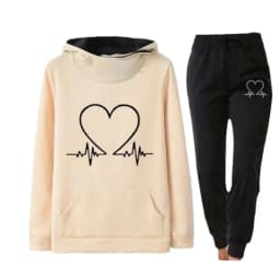 New Arrival Spring Autumn Winter Casual Sportswear Set Printed Women's Hoodie Sweatshirt Trendy Outfit Hoodies Sweatshirts