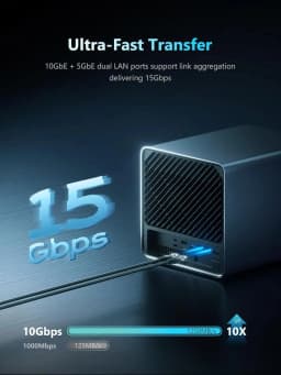MINISFORUM N5 Pro AI NAS Mini Server AMD Ryzen AI 9 HX PRO 370 Ryzen 7 255 DDR5 5-Bay NAS Home Server OCuLink PCIe Expansion