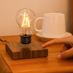 Magnetic Levitation Desk Lamp Creativity Floating LED Bulb For Birthday Gift Floating Night Light For Home Office Decoration