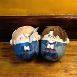 One Pair Hannibal Will Plush Doll Pendant Present Home Decoration Halloween Hannibal Lecter Stuffed Doll Toys Collect XMAS Gift