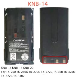 KNB-15 KNB-15A KNB-14 Battery Ni-MH 1800mAh Compatible with Kenwood TK-260 TK-260G TK-270G TK-272G TK-360 TK-370G TK-372G TK278G