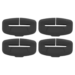 Car seat belt insertion protective cover card head silent dustproof silicone cover scratch resistant float interior modification