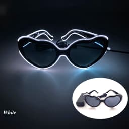 New Party Glasses Luminous Colorful LED Glasses Lighting Up Nightclub DJ Bar Music Dance Party Young Man Children Birthday Gift