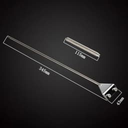 Aquarium Stainless Steel Fish Tank Algae Scraper Blade Aquatic Water Live Plant Glass Cleaner