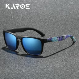 KAROS Polarized Sunglasses For Men/Women Camo Frame UV400 Protection for Driving Fishing Cycling