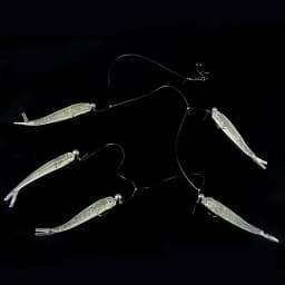 AS Cluster Soft Lure Jig Head T Tail Wobbler Fishing Bait Pesca Metal Fish Sea Bass Leurre Tackle Swim Cast Bait