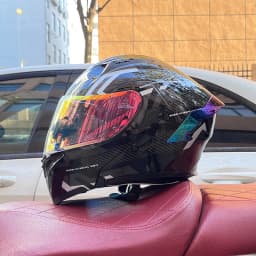 Modular Filp up Motorcycle Helmet Full Face Racing Helmet Dual Visors DOT Approved motosiklet kaskı