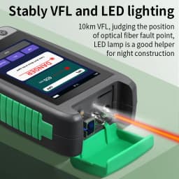 COMPTYCO OTDR AUA-18/161U/A Support Active Fiber Testing Optical Time Domain Reflectometer Built-in OLS/OPM/VFL/LED/Event Map