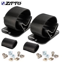 ZTTO Bicycle Fork Mount Car Roof Rack Support Quick Release Thru Axle Carrier MTB Road Bike Front Fork Block Stand Holder Racks