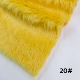 Fur Imitate Fabric 30x50cm Polyester Fiber Medium Thickness Woven Technics 2.5cm Long Fur Fabric Cosplay Fursuit Fur Material
