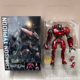 Figure Pacific Rim Figure LED Red Tramp Japanese Mecha Gipsy Danger Obsidian Fury The Eureka Raiders Armour Room Decor Gift