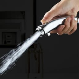 360 Degrees Rotating Handheld Shower Head Adjustable Water Saving Shower Head 3 Spray Setting with ON/OFF Pause Switch