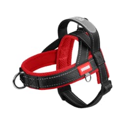 Dog Pet Chest Harness Wide Webbing Two-Color Contrasting Four Seadon Dog Harness Nylon Handle Outdoor Dog Walking Reflective