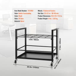 SucceBuy Blueprint Storage Rack Slots for Construction Plan Map Poster Architectural Blueprint File Holder for School Office