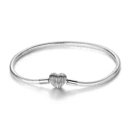 2026 Valentine New 925 Silver Pink Bow Full Diamond Bracelet Original 17-20CM Fit DIY Charm Women Birthday Jewelry Gifts