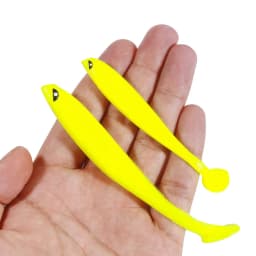 6Pcs/bag Rubber Soft Bait Worms for Fishing Wobblers On Pike Artificial Fishing Bait Walkers Bass Shad Lures Fishing Accessory
