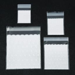 100pcs Self Adhesive Plastic Lace Cellophane Bag Sachet For Candy Jewelry Packaging Gift Small Businesses Products Supply