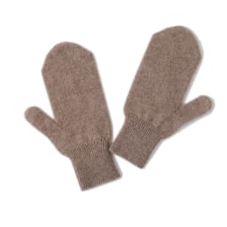 Simple Style 100% Cashmere Thicken Women Winter Keep Warm Full Finger Knitted Cashmere Gloves Cute Lovely Drive Cycling Mittens