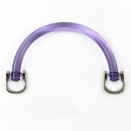 2/4Pcs U-shaped Plastic Bag Handle Acrylic Transparent Purse Frame Kiss Clasp Women Handbag Woven-bag Replace Bags Accessories