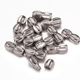 20pcs 12x4mm Brass Screw Clasps Barrel Clasps Cord End Caps Jewelry End Tips Connectors for Bracelet Necklace Making Accessories