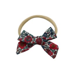 AP New winter Cotton Floral bow elegant headband fashion children hairband hair accessories baby clip OEM