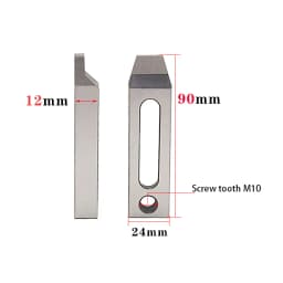 Clamp Tool CNC Wire EDM Machine Stainless Jig Holder Stainless Steel M6 M8 M10 Slow Wire Machine Pressure Plate
