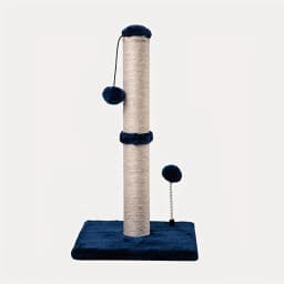JTPAWS Cat Scratching Post Premium Basic Cat Scratching Indoor Sisal Scratching Post Tree Strap Hanging Ball for Adult Cat