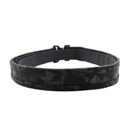 VULPO 2 Inch Tactical Ronin Style Belt Two Layer Quick Release Metal Buckle Belt Molle Waist Belt Hunting Airsoft Combat Belt