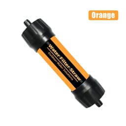 Outdoor Mini Water Filter Straw Water Purification for Survival or Emergency Supplies Portable Micron Water Purifier for Storm