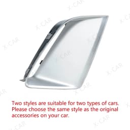 For Audi RS6 2011-2018 Front Bumper Fog Light Lamp Trim Molding Cover Frame Shell Cap Hood Lid For Audi RS7 2009 2010 2011-2018