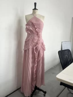 Elegant Neck Strap Ruffles Evening Gown Solid Folds A Line Lace Up Backless Sexy Party Dress 2025 New Party Vacation Y2k Robe