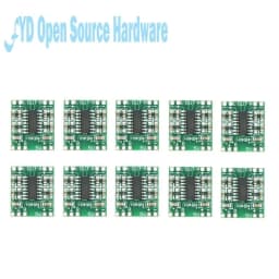1-100PCS PAM8403 Super Mini Digital Amplifier Board 2 * 3W Class D Digital Amplifier Board Efficient 2.5 To 5V USB Power Supply