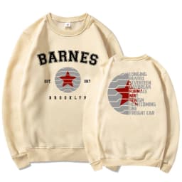 Bucky Barnes 1917 Sweatshirt Winter Soldier Trigger Words Shirt Superhero Hoodie Men Women Long Sleeve Crewneck Sweatshirts top