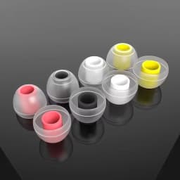 KBEAR 07 Silicone--Upgrade Headphone Eartips 1pair(2pcs) 5pairs(10pcs) Noise Isolating With S M M- L Size For KBEAR TRI Earphone