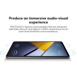 POCO Pad X1 Global Version 11.2" 3.2K 144Hz Display, Snapdragon 7+ Gen 3, 8850mAh Battery, 13MP Camera, Octa-core CPU Tablet,