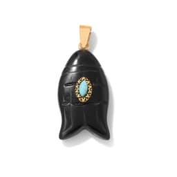 Fatima Hamsa Hand Evil Eye Pendant Lapis Lazuli Amethysts Rose Quart Natural Stone Charm For Making Necklace Bracelet Accessorie