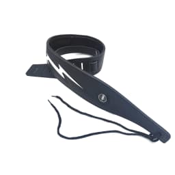 YUEKO Lightning Pattern/Flame Guitar Strap Adjustable Length Strap for Acoustic/ Electric Guitar/Bass Available in Multicolor