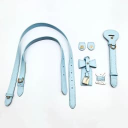 DIY Crochet Bag Making Kit Bag Base Bottom with Handle Extension Shoulder Straps Hardware Accessories for Knitting Tote Handbag