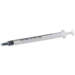 100PCS 1ml/cc Plastic Syringe No Needle with Cap Measuring Syringe Tools Individually Sealed Small Syringe