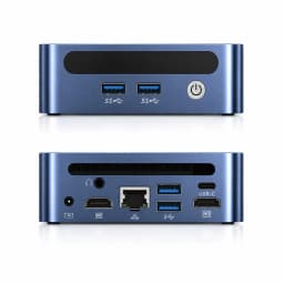 SOYO Mini PC Y5 Pro 8th Gen Intel Core I5 CPU (4 cores and 8 threads)16GB DDR4 RAM 512GB M.2 SSD Window 11 PRO HDMI Compatible*2 Supports 4K Output Full-featured Tupe-C WiFi 6 Mini Desktop Computers