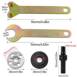 5-piece Hand Drill Angle Grinder Connecting Rod Electric Drill Conversion Head Converter Cutting Angle Grinder Accessories